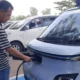 Nyaman Isi Daya di Rest Area Tol Lampung, Puluhan Pemudik Mobil Listrik Puji Kinerja PLN