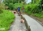 Transformasi Infrastruktur Kampung Bumi Sentosa: Jalan Utama Direvitalisasi dengan Dana Desa Rp99,3 Juta