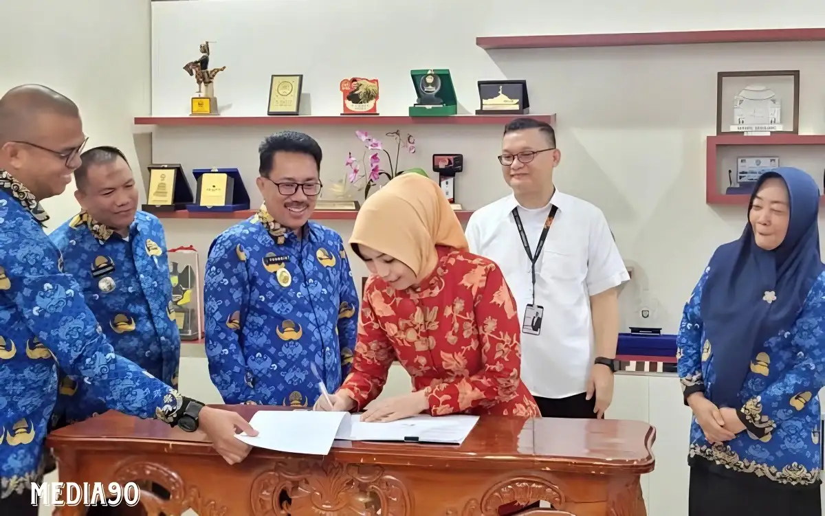 Pemkab Lampung Selatan Perpanjang Kerja Sama dengan Bank Lampung dan BPJS Ketenagakerjaan