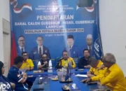 Arinal Djunaidi, Petahana Lampung, Daftar sebagai Calon Gubernur PAN