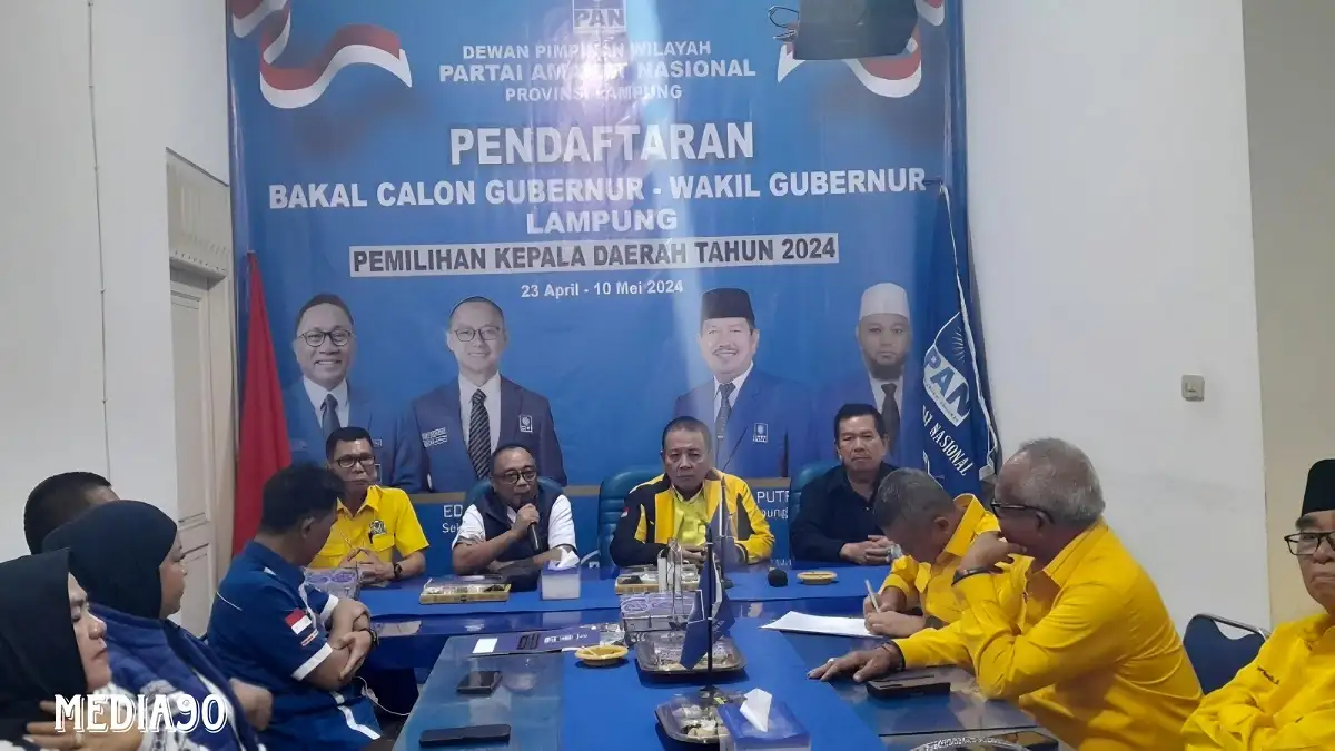 Petahana Arinal Djunaidi Daftar Penjaringan Calon Gubernur Lampung di PAN