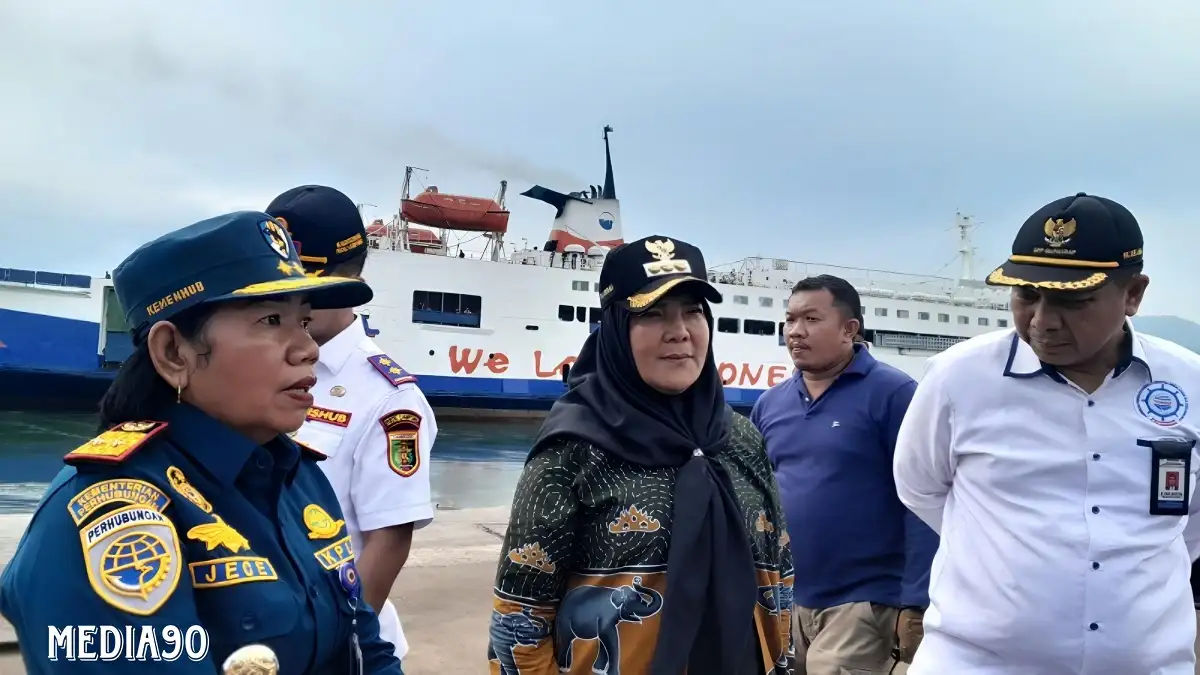 Tinjau Arus Balik di Pelabuhan Panjang, ini Pesan Wali Kota Bandar Lampung ke Pemudik