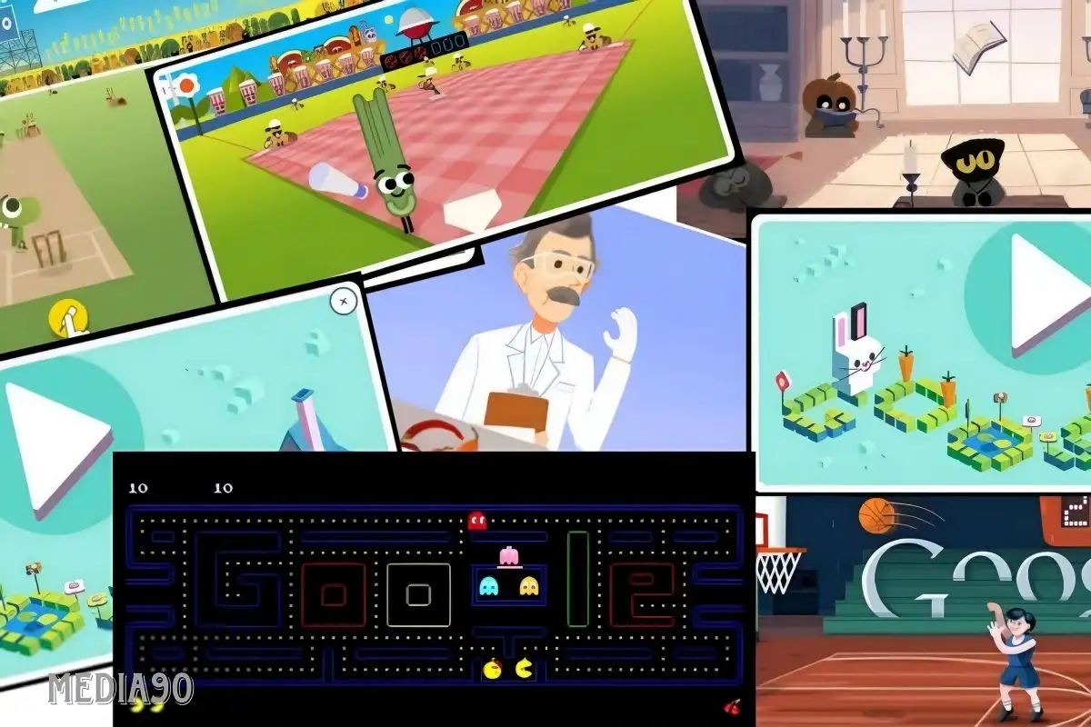 9 Game Google Doodle popular yang bisa kamu mainkan untuk mengisi waktu luang
