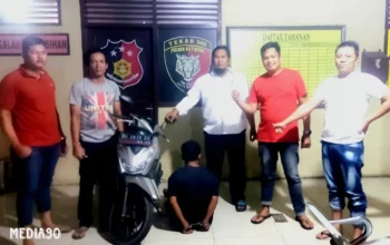 Tertangkap! Pencuri Motor Pelajar di Katibung, Lampung Selatan, Ditangkap di Pelabuhan Bakauheni