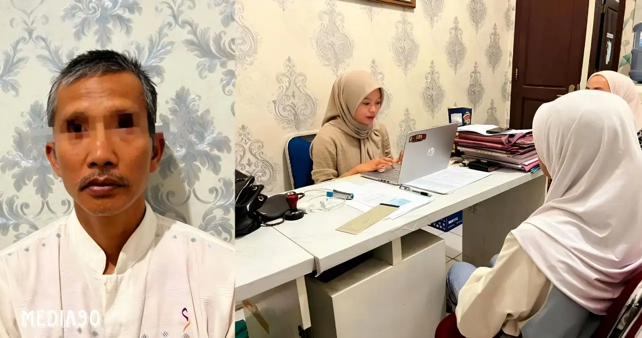 Cabuli Tiga Muridnya Puluhan Kali, Polisi Ringkus Oknum Guru Ngaji Asal Sumber Jaya Lampung Barat ini