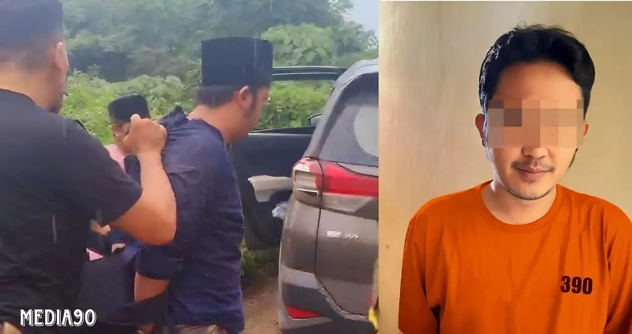 Cemburu, Pria di Ambarawa Pringsewu ini Tega Pukuli Istri Hingga Babak Belur, Buron dan Ditangkap di Banten