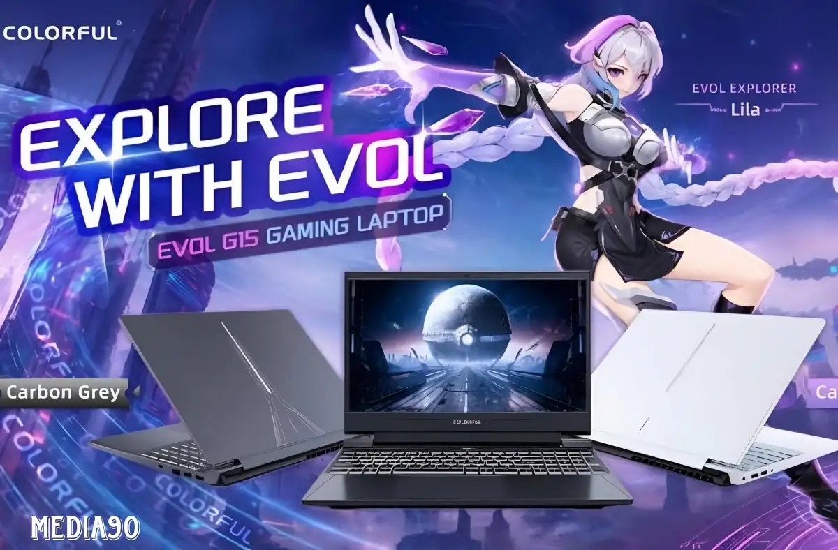 Colorful perkenalkan laptop gaming Evol G Series terbaru, dibekali prosesor gahar
