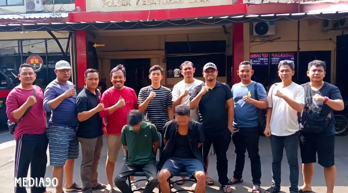 Curi 28 Pintu Mes Karyawan PT CPB Dente Teladas Tulang Bawang, Polisi Ringkus Dua Pria ini di Jakarta