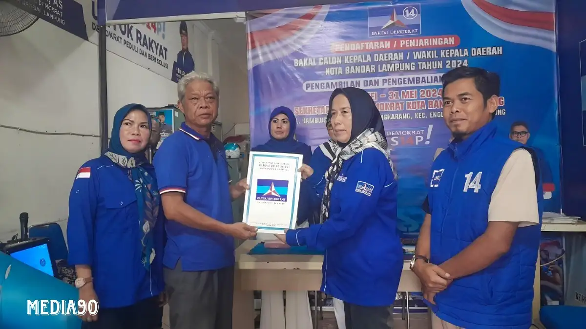 Daftar di PAN dan Demokrat, Anggota DPRD Rezki Wirmandi Pilih Maju Jadi Wakil Wali Kota Bandar Lampung