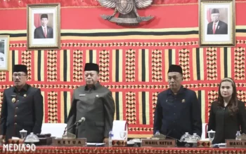 Delapan Fraksi DPRD Lampung Selatan Terima LKPJ Bupati Tahun Anggaran 2023