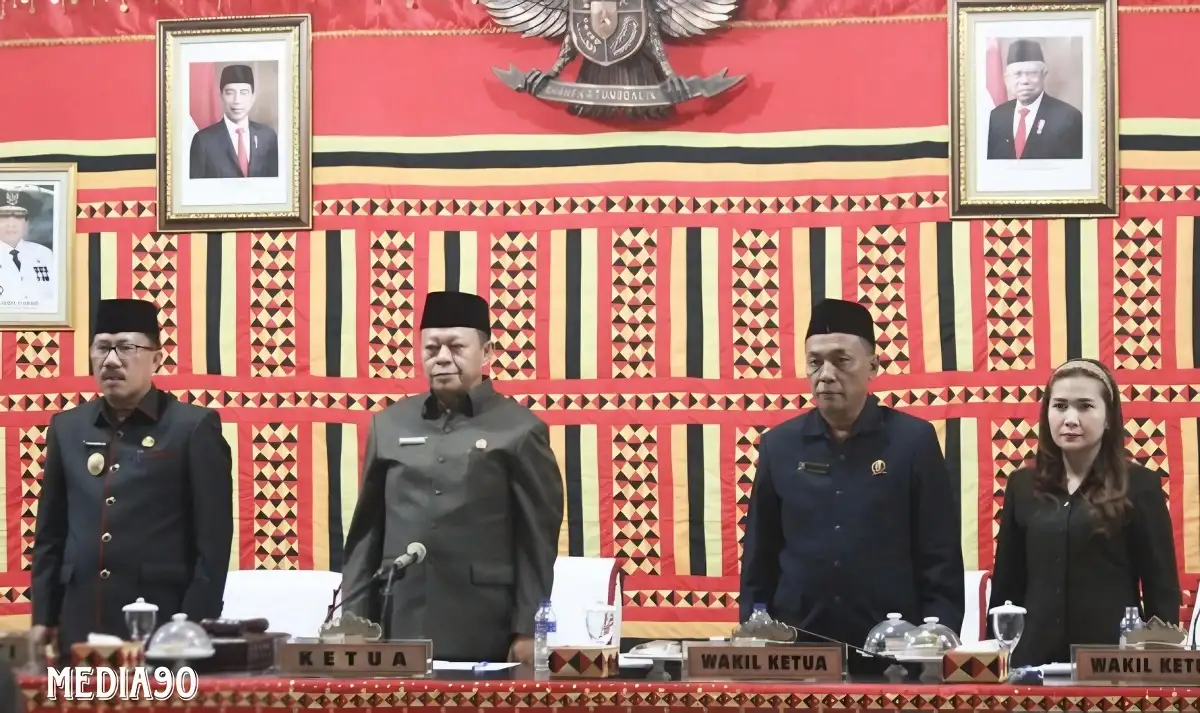 Delapan Fraksi DPRD Lampung Selatan Terima LKPJ Bupati Tahun Anggaran 2023