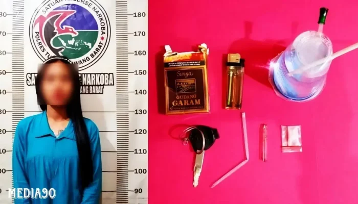 Razia Polisi di Tulang Bawang Tengah Temukan Wanita Simpan Satu Paket Sabu di Baju Tidur