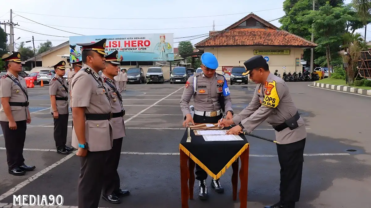 Enam Kapolsek di Polresta Bandar Lampung Resmi Berganti, ini Daftar Namanya