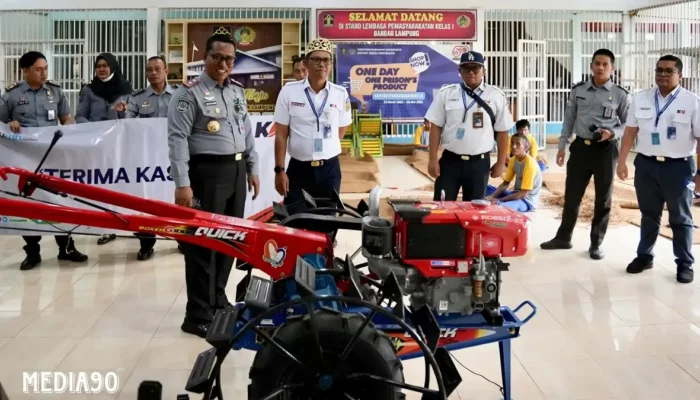 KAI Tanjungkarang Bersinergi dengan Lapas Rajabasa untuk Fasilitasi Alat Pertanian bagi Warga Binaan