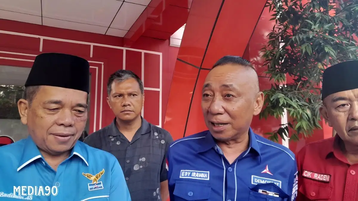 Ikuti Fit Proper Tes Calon Wakil Gubernur Lampung di PDIP, Edy Irawan Ada Kecocokan Hati Demokrat dan PDIP