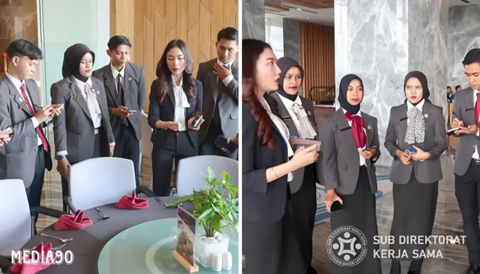 Tingkatkan Keahlian Mahasiswa Polinela dengan Praktek di Hotel Grand Mercure Lampung