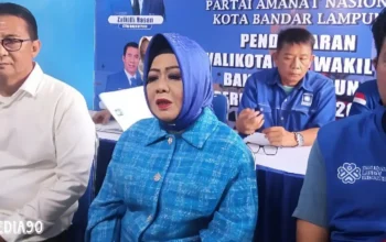 Reihana, Calon Wali Kota Bandar Lampung, Klaim Mendapat Restu dari Tiga Gubernur Lampung