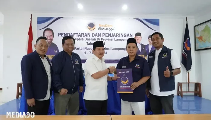 Pergerakan Politik: Herman HN, Mantan Wali Kota Bandar Lampung, Masuk Penjaringan Calon Gubernur oleh Partai Nasdem dan Demokrat
