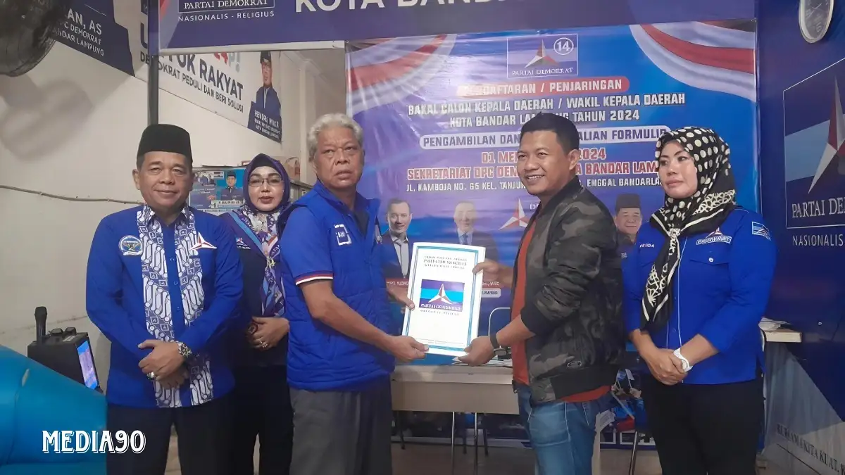Mantap Maju Wali Kota Bandar Lampung, Ketua KNPI Lampung Iqbal Kembalikan Berkas Pendaftaran Tiga Partai