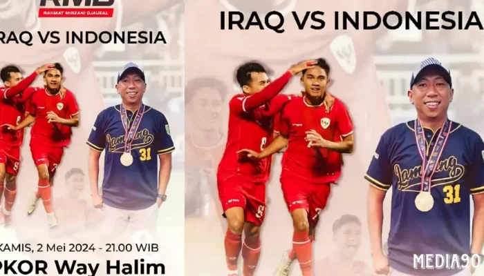 Tonton Bareng: Mirza Ajak Warga Saksikan Timnas Indonesia Bersaing Raih Juara III di PKOR Way Halim Malam Ini!