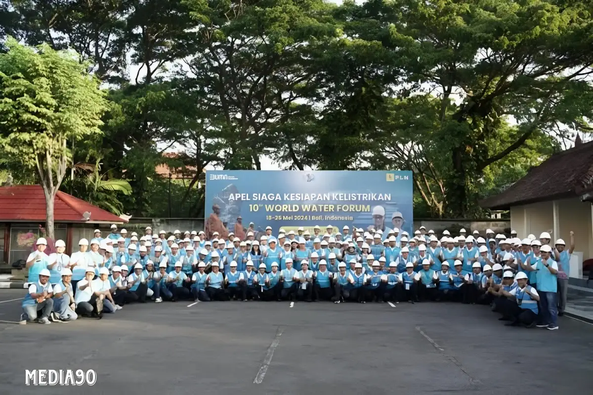 PLN Gelar Apel Siaga Kelistrikan, Pastikan Keandalan Pelayanan KTT WWF 2024 di Bali