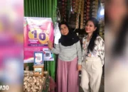 Program Manjau Pasar Bank Lampung Hadir di Pasar Panjang