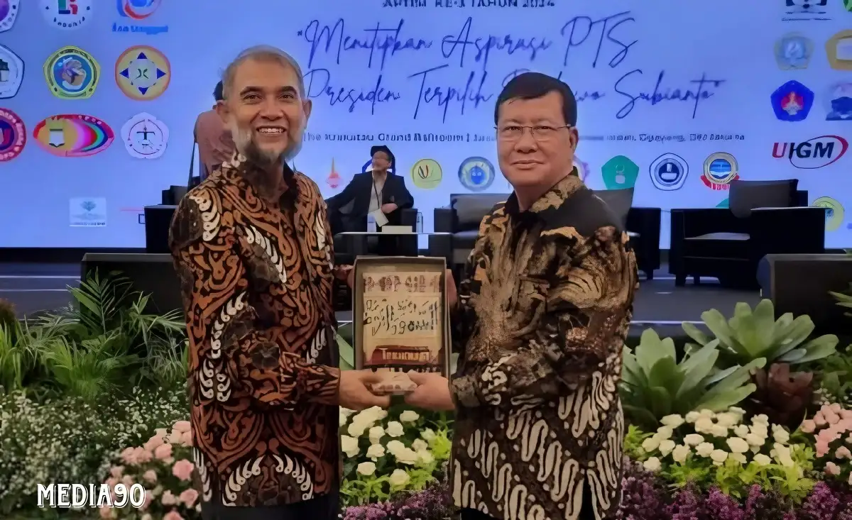 Rektor Universitas Teknokrat Indonesia Nasrullah Yusuf Hadiri Halalbihalal dan Pleno Aptisi di Jakarta