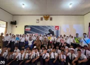 TDM Lampung Edukasikan Keselamatan Berkendara ke Pelajar SMPN 4 Pringsewu