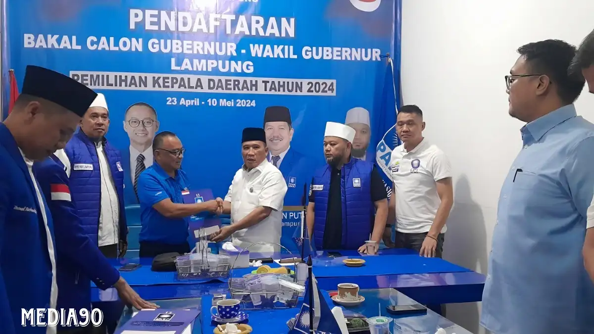 Terima Surat DPP, Irfan Nuranda Djafar Daftar Penjaringan Calon Wakil Gubernur Lampung di PAN