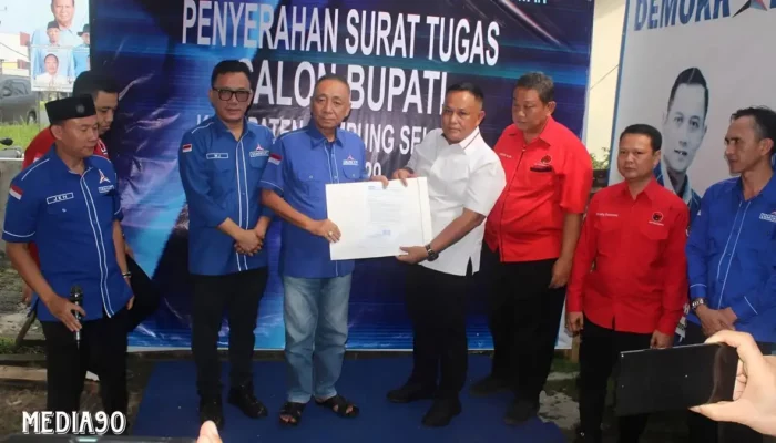 Langkah Nanang Ermanto: Mencari Wakil dan Koalisi Setelah Menerima Surat Tugas dari Partai Demokrat untuk Pilkada Lampung Selatan