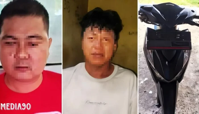 Polisi Amankan Dua Pria Kalianda Terlibat Jual Beli Motor Curian dari Sidomulyo Lampung Selatan