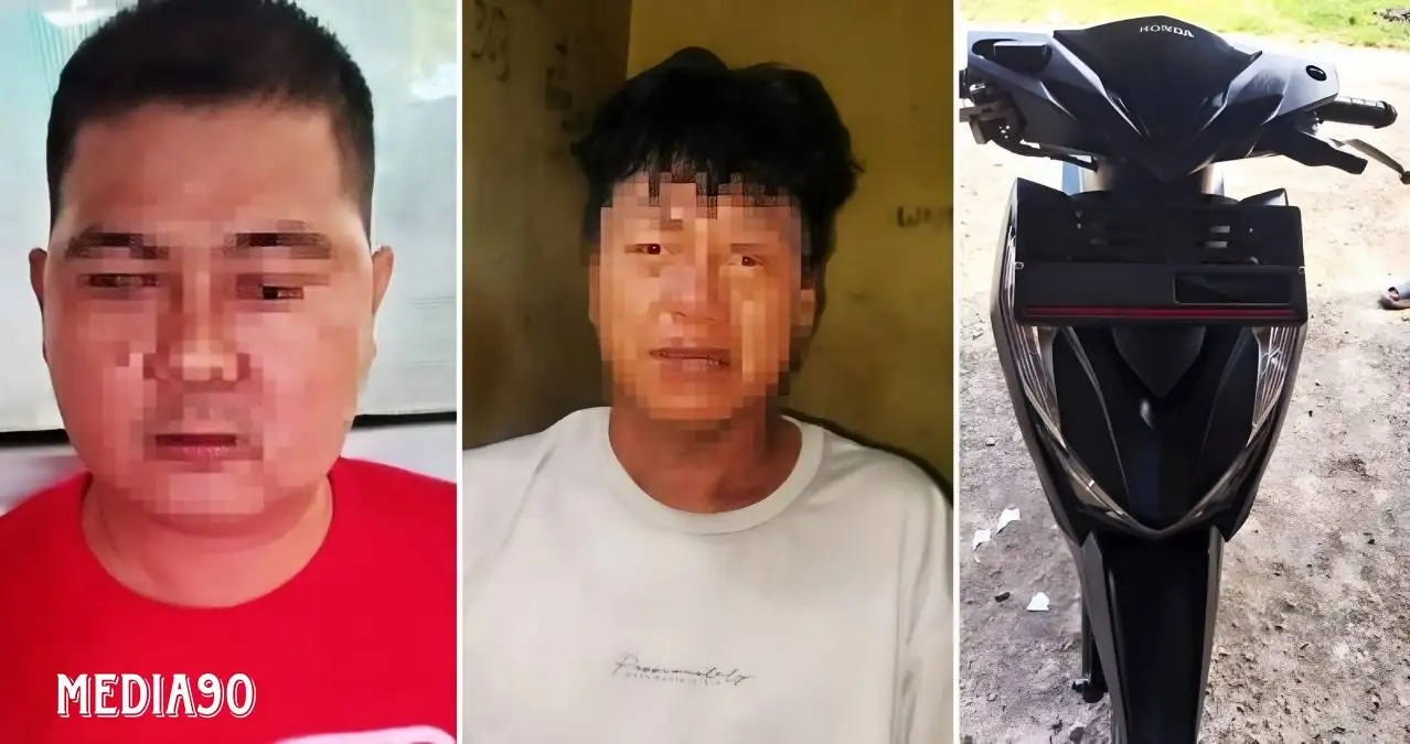 Terlibat Jual Beli Motor Curian dari Sidomulyo Lampung Selatan, Polisi Tangkap Dua Pria Asal Kalianda ini