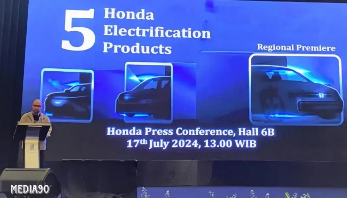 Honda Pamerkan Lima Kendaraan Elektrifikasi di GIIAS 2024