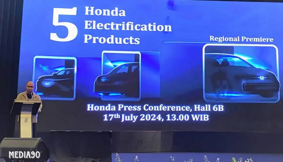 Honda Bawa Lima Mobil Elektrifikasi Dalam GIIAS 2024