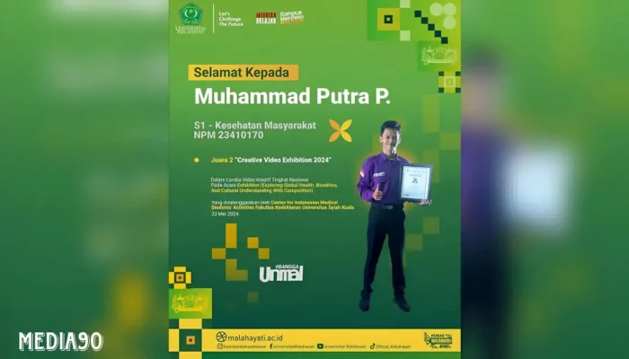 Torehan Prestasi Gemilang: Mahasiswa Universitas Malahayati Memboyong Gelar Juara dalam Lomba Video Kreatif Nasional