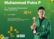 Muhammad Putra Pratama Mahasiswa Universitas Malahayati, Raih Juara Essay di Ajang Gebyar Ekbis 2024