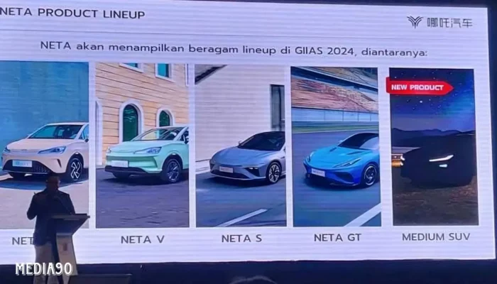 Ini Dia! 5 Mobil Listrik Terbaru yang Diperkenalkan Neta di GIIAS 2024