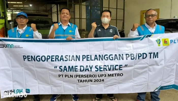 PLN Lampung Tawarkan Layanan Same Day untuk Perubahan Daya Listrik di Industri Padi Bumi Jaya, Metro