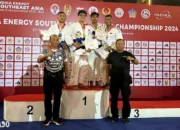 Pejudo Asal Lampung Mayza Tyas Raih Medali di Southhesart Asia Judo Championship 2024 Bali