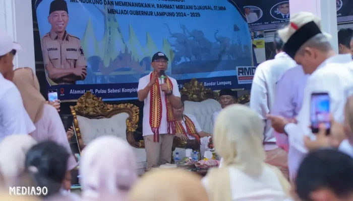 Relawan RMD For BE 1 Secara Resmi Nyatakan Dukungan untuk Rahmat Mirzani Djausal sebagai Gubernur Lampung