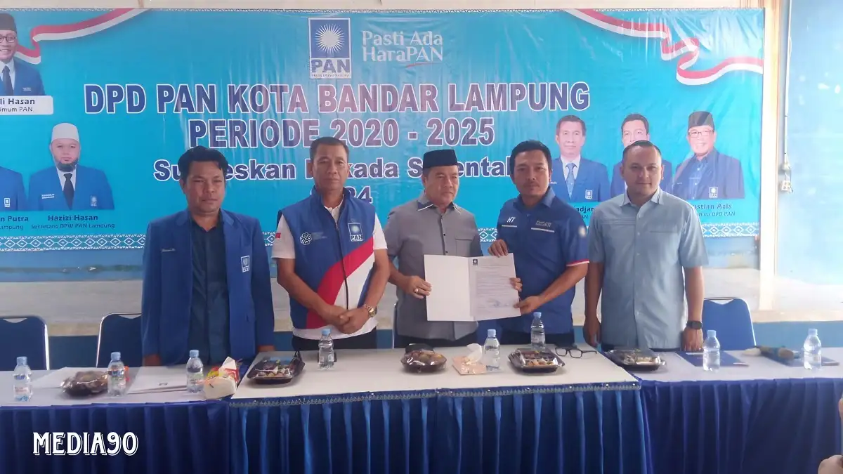 Selain Eva Dwiana, PAN Juga Beri Surat Tugas ke Yose Rizal Maju Jadi Calon Wali Kota Bandar Lampung di Pilkada 2024