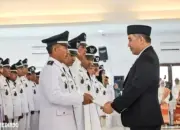 Pengukuhan 139 Kepala Desa oleh Bupati Pesawaran Meriahkan Hari Jadi Kabupaten ke-17