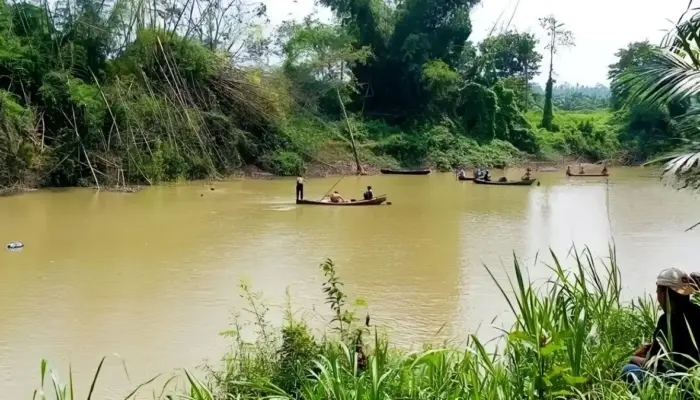 Pria Peniangan Hilang Diduga Tenggelam Saat Memancing di Sungai Way Sekampung, Lampung Timur