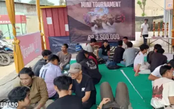 Jaring Gamers Berprestasi di E-Sport, Ratusan Remaja Ikuti Turnamen Mobile Legend Alfa di Sukarame Bandar Lampung