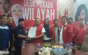 Ketua Nasdem Lampung Herman HN Daftar Penjaringan Calon Gubernur Lampung ke PSI