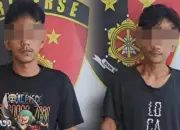 Pembobol Pabrik di Panjang Bandar Lampung, Dua Pria Curi Ban Mobil dan Puluhan Aki Bekas