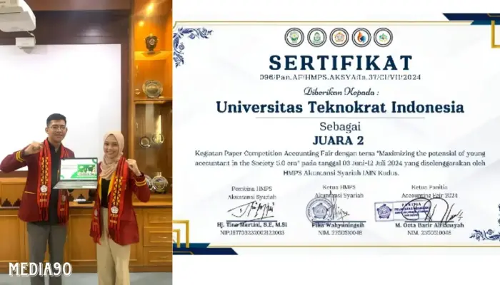 Mahasiswa Universitas Teknokrat Indonesia Berjaya di Kompetisi Paper Nasional, Mengukir Sejarah di IAIN Kudus