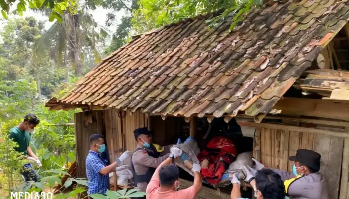 Pria Menjadi Duda di Gubuk Sederhana Pekon Purwodadi Gisting Tanggamus, Ditemukan Sudah Tiga Hari Setelah Meninggal Dunia