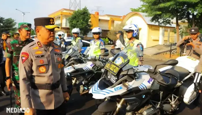 Operasi Patuh Krakatau: Lampung Digempur! 684 Personil Polda Turun ke Jalan