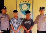 Dua Remaja Pesawaran Ditangkap Polres Gadingrejo Pringsewu Karena Pesta Sabu Dekat Kantor Polisi